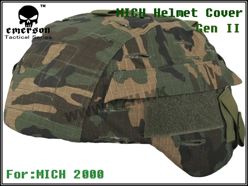 Чехол для шлема EMERSON Ver2 MICH TC 2000 ACH Jungle бесплатная доставка|emerson helmet cover|emerson helmethelmet