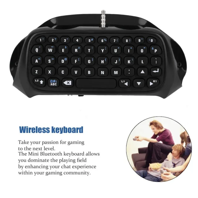 Best Offers Game Keyboard Bluetooth Wireless Gaming Keyboard 47 Keys gamer Keyboard For PC Laptop for PS4 gamer Bluetooth V3.0 120 mA/ 5V