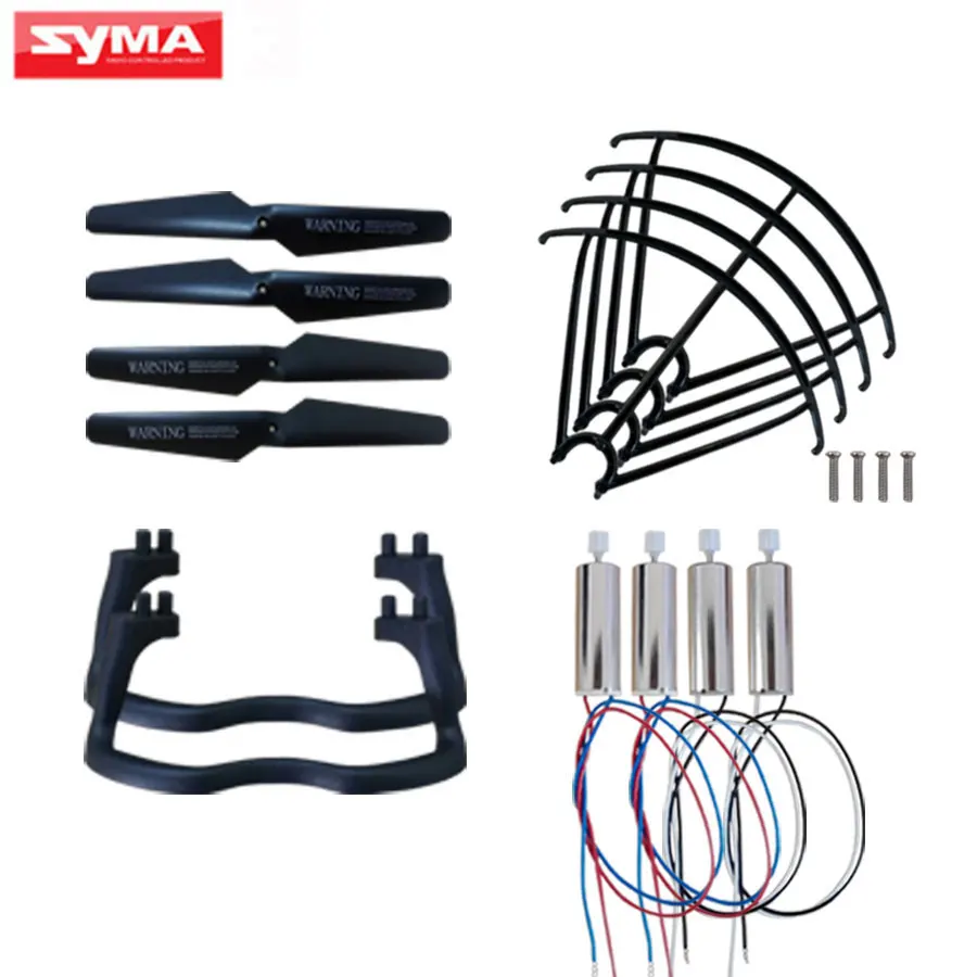 5Color Replacement Accessories For Syma X5 X5C Quadcopter Spare Parts Motor + Propeller Blade + Protection Frame RC Drone Parts for syma x8c x8w rc quadcopter spare part blade propeller protection frame protector bumper 4pcs free shipping