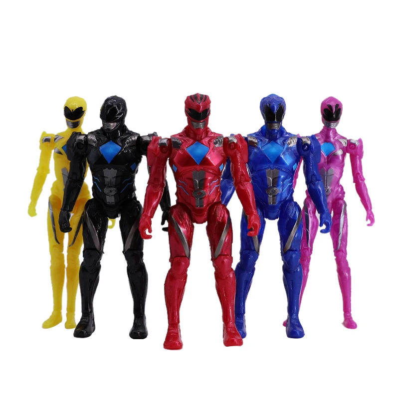 

Power Figure Ranger Team Action Figure 6Pcs/Set The Mighty Morphin Power Mecha Six Beast Super Rangers