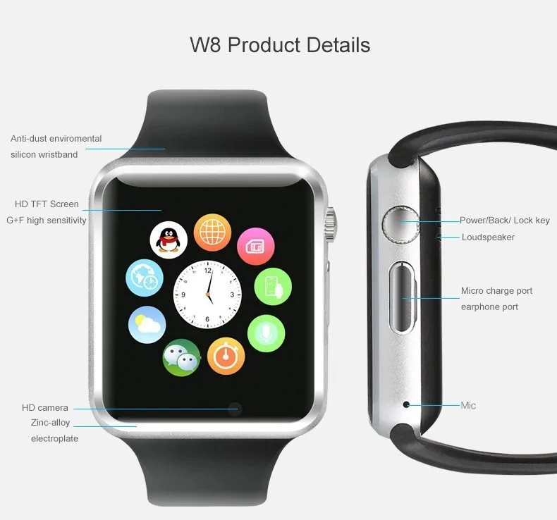 torpedo a1 bluetooth smart watch