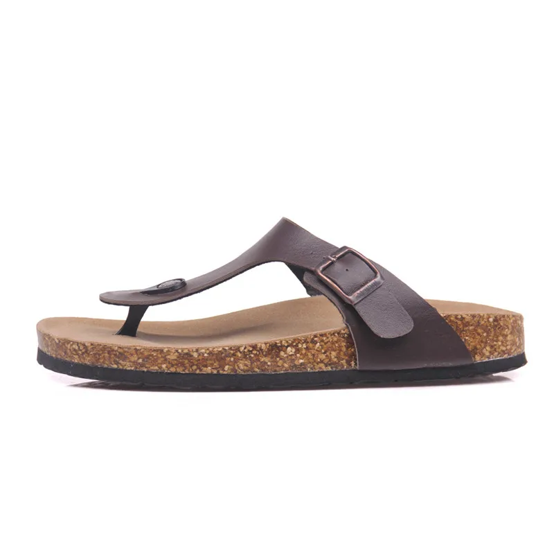 COSMAGIC/Новинка Пляжные пробковые Вьетнамки Шлепанцы Повседневные летние женские
