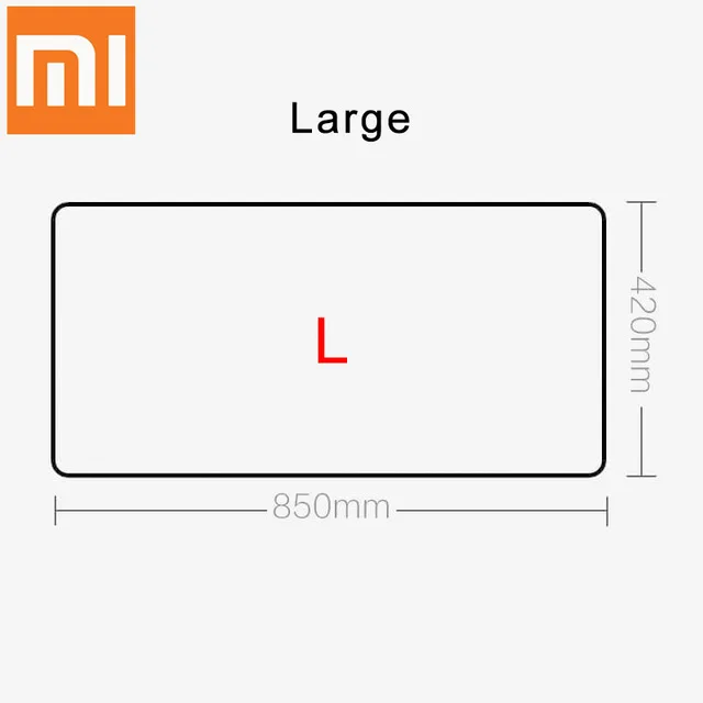Xiaomi Youpin большой коврик для мыши из дубового дерева водонепроницаемый материал для офисной игры Противоскользящий Коврик Для Мыши Компьютерный ноутбук стол коврик для мыши - Цвет: L