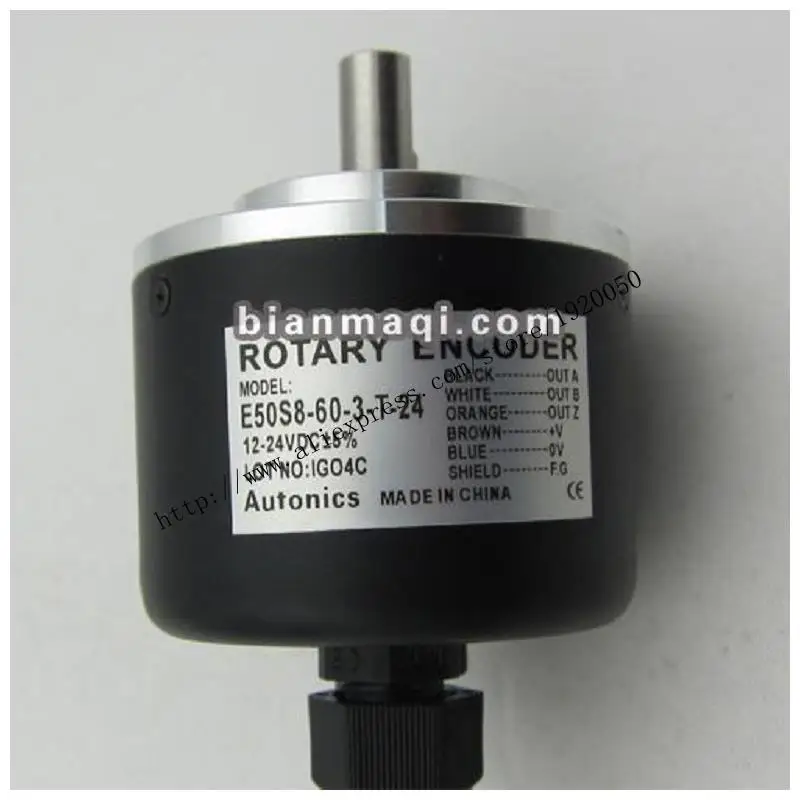 

Hot Alto Knicks E50S8-60-3-T-24 rotary encoder / shaft diameter 8mm / pulse 60P / R