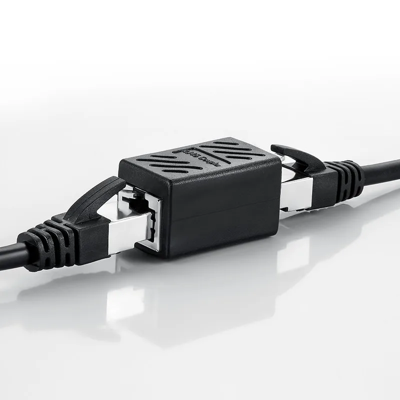 RJ45 Соединительная муфта сетевая Ethernet двойная прямая головка Lan кабель Joiner CAT 5 5E 6 6a