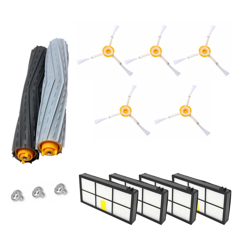 

14pcs Set Side Brush Filter Kit For Irobot Roomba 800 900 Series 870 880 980 U1