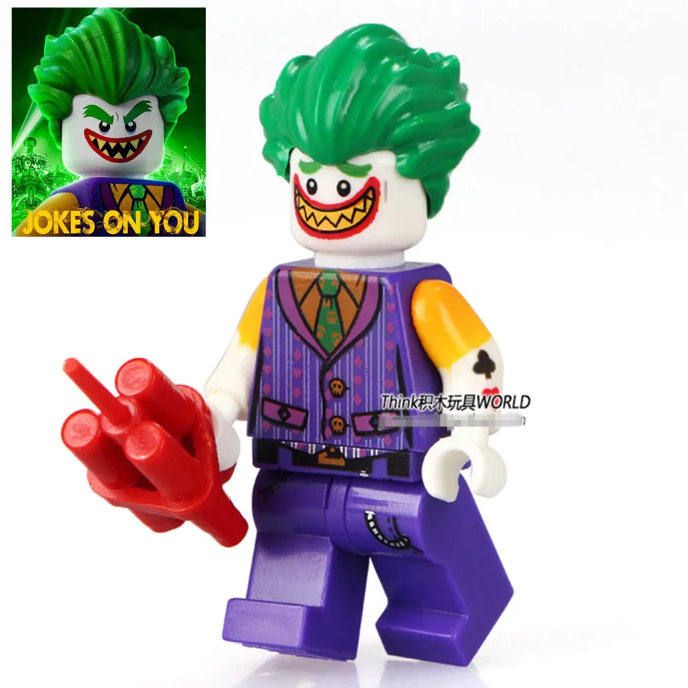 Goedkoop SingleSale BATMAN FILM Joker met Boom HARLEY QUINN Kat Vrouw Robin SUPER HEROES Bouwstenen minifig Figures Kinderen Speelgoed Gift