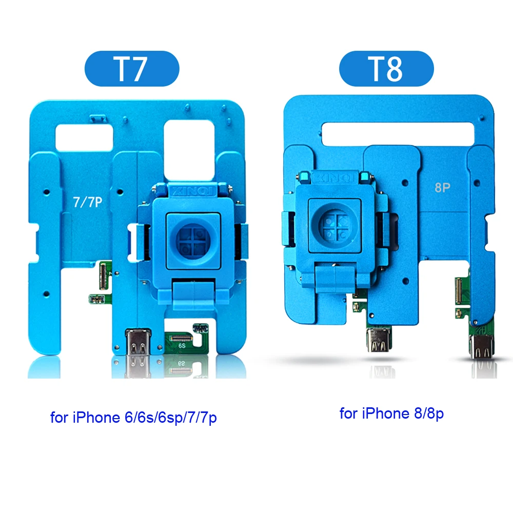 JC жесткого диска щетка испытательный фиксатор T7 T8 держатель тестера для iPhone 6 S 6 S Plus 7 7 Plus, 8, 8 Plus, Батарея чистки линзами назначение Testin