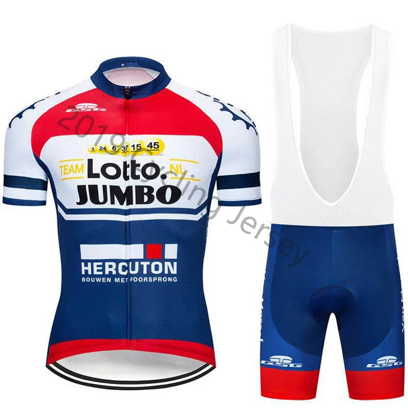 

2019 Lotto Men cycling jersey Bike Clothing summer Breathable quick dry pro team MTB Bicycle Maillot Bib/Shorts Ropa Ciclismo