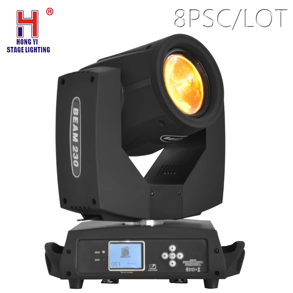 

7R 230W LED gobo Moving Head Spot Light beam effect dmx512 for Club DJ Stage Lighting Party Disco Moving heads Lighting 8pcs/lot