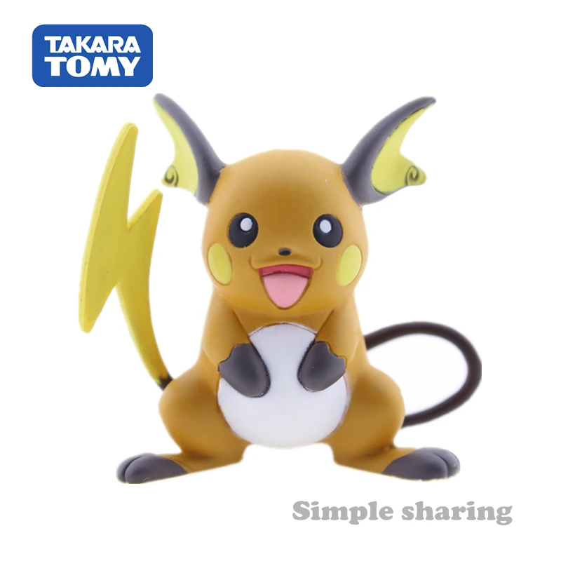TAKARA TOMY Tomica фигурки покемона коллекционные Аниме райчу марионетка Солнце Луна