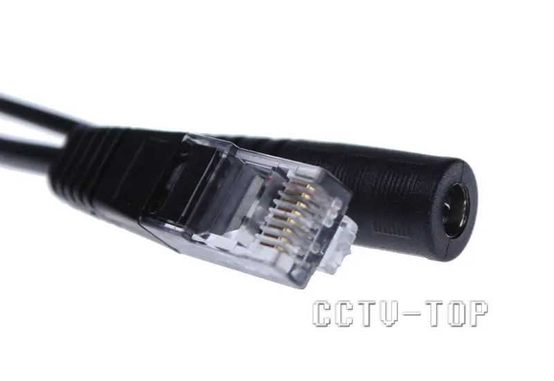 PoE пассивный кабельный разветвитель питания через Ethernet маршрутизатор ip-камера разъем PoE разветвитель и инжектор кабель комплект PoE адаптер