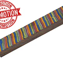 Цветная деревянная ручка заготовки(цветная полоска) RZ-CW032