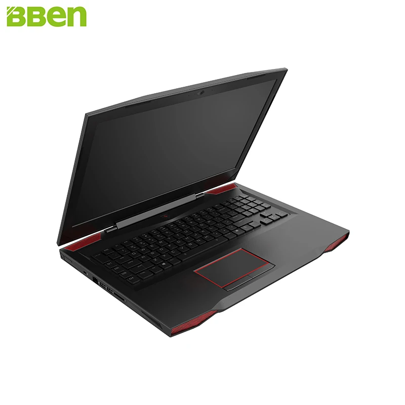 Ноутбук BBEN G17, игровой компьютер, 32 ГБ ОЗУ, 256 Гб SSD, 1T HDD, Intel i7 7700HQ, GDDR5, NVIDIA GTX1060, Windows 10, RGB механическая клавиатура