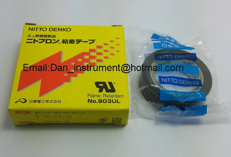 Nitto Denko Nitoflon Tape 903UL T0 08mm W13mm L10m For Bag Sealing Machine