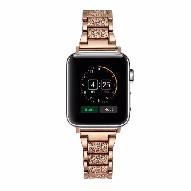 Crystal Rhinestone Adjustable Watch Bracelet Band LargeSmall Strap for Apple iWatch   Wristband Women's watch Bracelet (22)