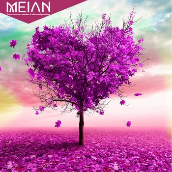 

Meian,Full,Diamond Embroidery,"Purple Tree",5D,Diamond Painting,Cross Stitch,3D,Diamond Mosaic,Needlework,Crafts,Christmas,Gift