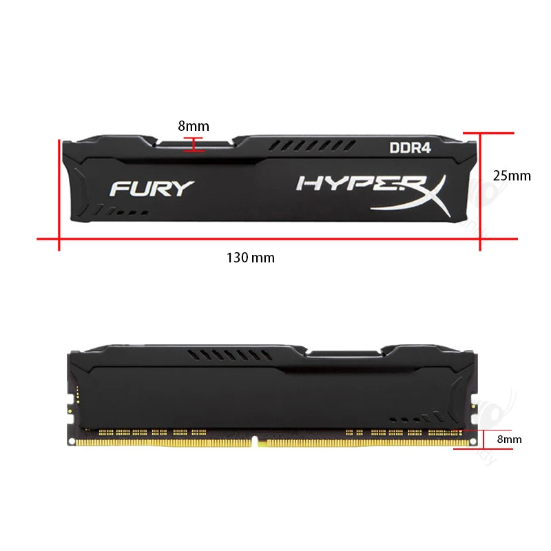 Newest X Computer Components King Memory Heatsink Case Compatible Main Desktop PC DDR,DDR2,DDR3,DDR4 Main Chassis RAMs Cooling