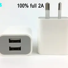 1 шт. двойной разъем USB AU 5 в 2A 2USB выход зарядное устройство для телефона для путешествий адаптер совместимый страна Австралия Новая Зеландия и т. д