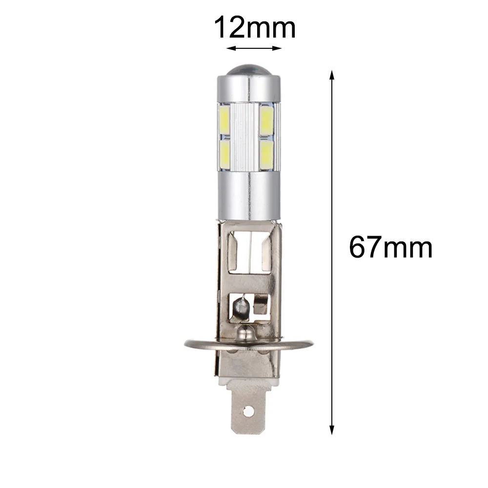 1 шт. DC 12 В 5630 SMD 10 светодиодный H1 6000K автомобильный противотуманный светильник, лампа для вождения, головной светильник, головной светильник, лампа для вождения, высокое качество