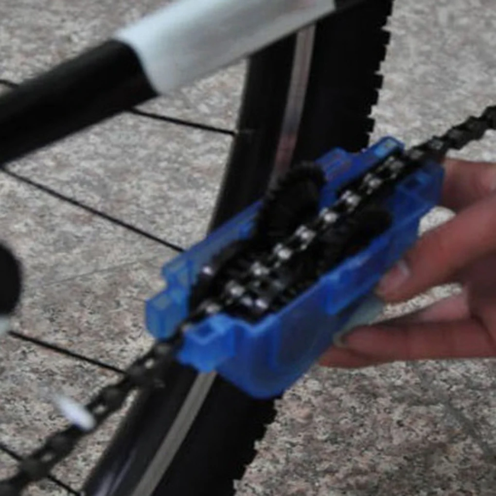 Cheap Outdoor portable bicycle chain cleaner bicycle brush scrubber washing tool mountain bike cleaning tool repair parts 4 Cheap Outdoor portable bicycle chain cleaner bicycle brush scrubber washing tool mountain bike cleaning tool repair parts 4