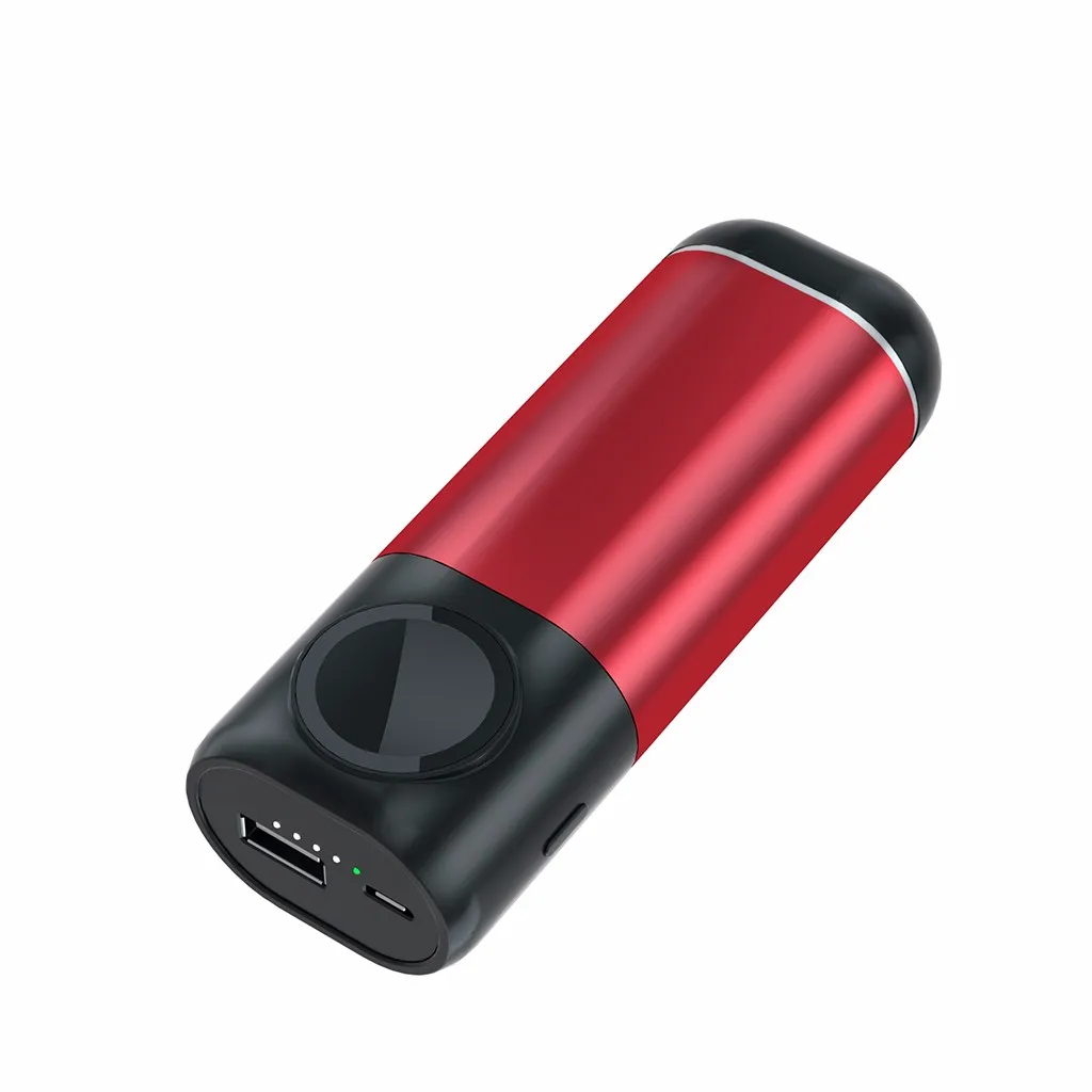 

5200mAh Wireless Charge Mini 2 IN 1 For iWatch For Airpods 2th for phone poverbank External Battery Bank portable charging