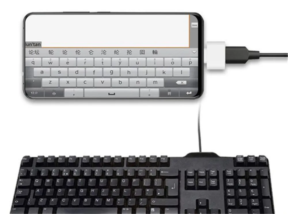 Мини OTG кабель USB адаптер Micro в конвертер для планшетных ПК Android note book type c зарядка
