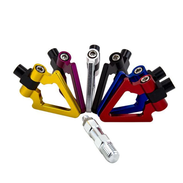 LZONE-البليت الألومنيوم هوك السحب F & R حلقة مثلثية هوك سحب لسيارات BMW ميني كوبر F10 F11 F25 F26 3/4/5 سلسلة JR015