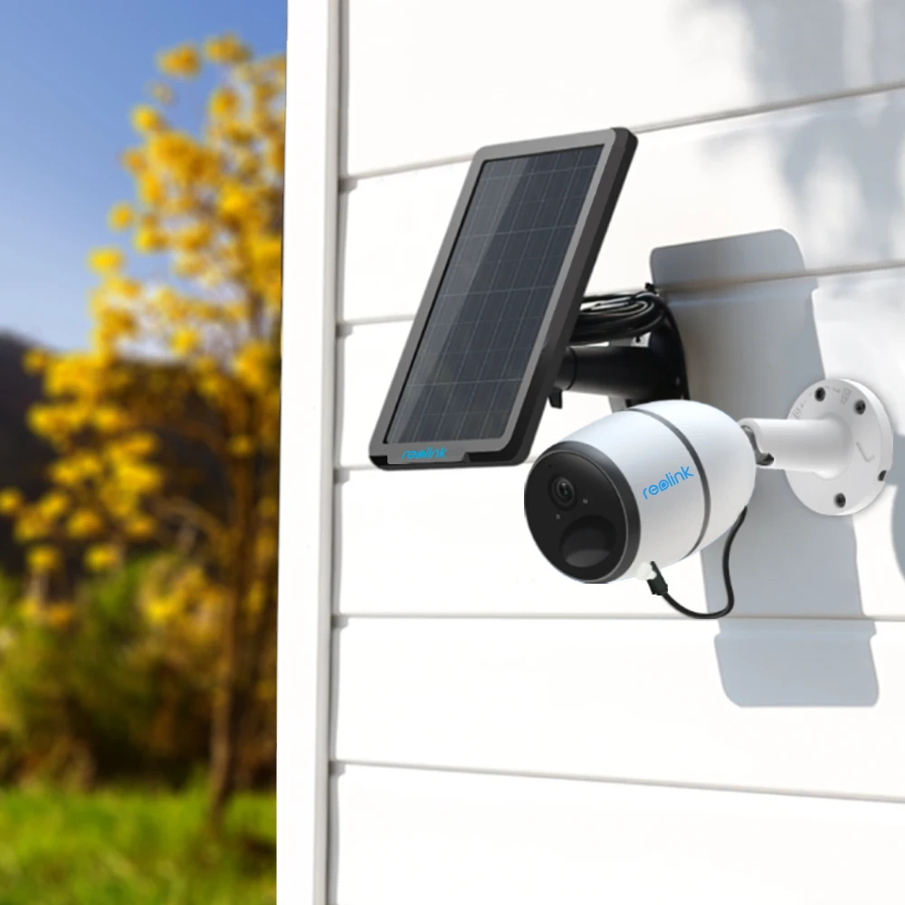 

Reolink GO 4G Network Camera with Solar Panel Outdoor Power Charging Security Animal IP Cam with 2-way Audio, Local Recording