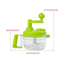 Ручной Кухонный комбайн для мяса овощей сепаратор удобный блендер Мясорубка Mar28