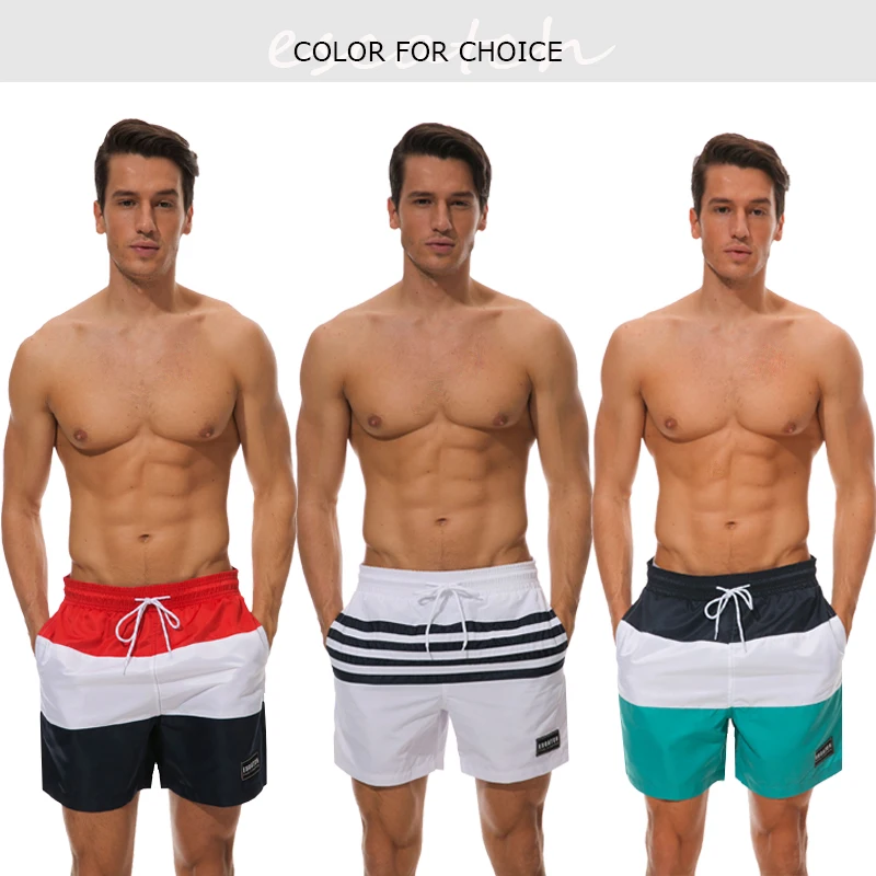 Escatch New Quick dry Summer Mens Board Shorts Mens Siwmwear Swim Shorts Beach Wear Briefs For Men Swim Trunks XXL Escatch New Quick dry Summer Mens Board Shorts Mens Siwmwear Swim Shorts Beach Wear Briefs For Men Swim Trunks XXL