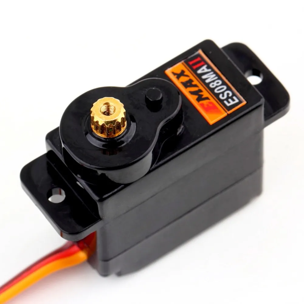 

1pcs EMAX ES08MAII 12g/ 1.8kg Mini Metal Gear High-Speed 9g Servo Upgrade ES08MA