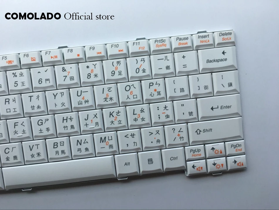 TW Keyboard for LENOVO K26 S12 K23 White keyboard TW Layout (2)