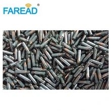 Транспондер rfid 2*12 мм HF 13,56 МГц ISO15693 R/W стеклянная бирка