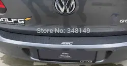 Aliauto стайлинга автомобилей углеродного волокна стикер защитой от царапин задний бампер наклейки автомобильные аксессуары для volkswagen golf 6 GTI