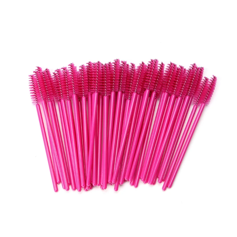 

50Pcs Mini Eyelash Disposable Mascara Wand Applicator Brush Extension Makeup Set