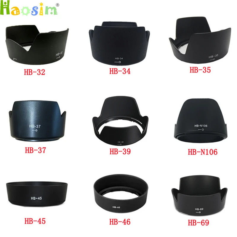 Nikon HB-39 parasol compatible con Nikon Af-s Dx Vr 16-85mm Lente Nikon HB-39 parasol compatible con Nikon Af-s Dx Vr 16-85mm Lente