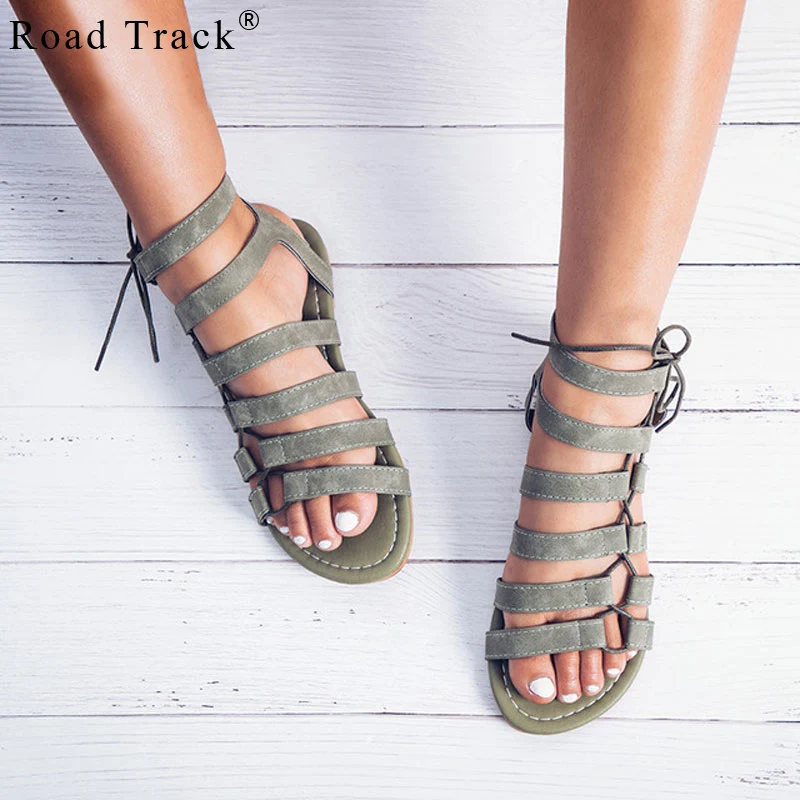 flat sandals without ankle strap