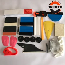 21 шт., набор инструментов для обертывания виниловой пленки, скребок из углеродного волокна, художественное лезвие ножа с магнитными держателями, автомобильные аксессуары