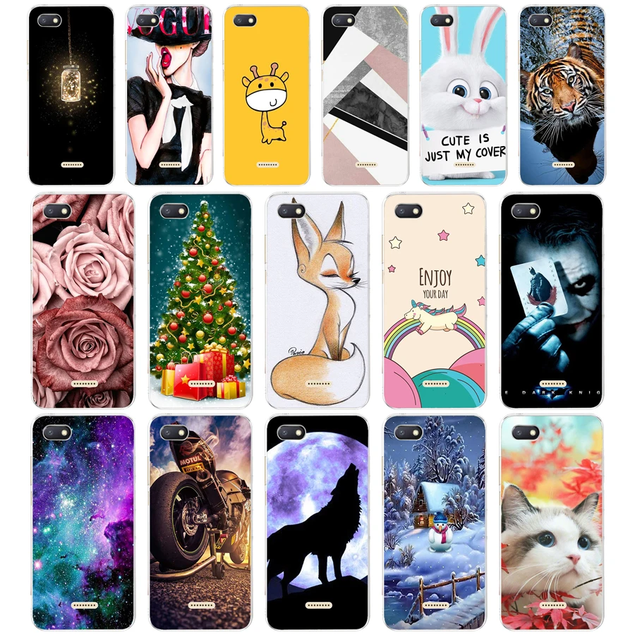 

T silicon Cover For xiaomi redmi 6a Case Full Protection Soft tpu Cover Phone Cases for Xiaomi Redmi 6A case bumper 6a Coque