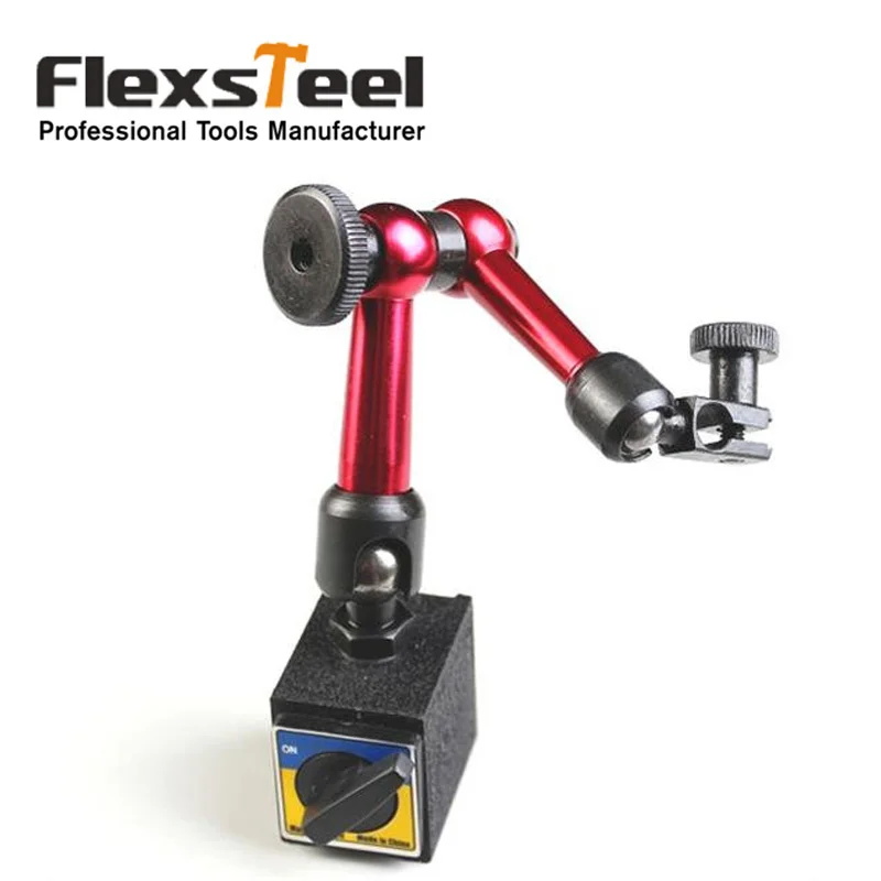 Adjustable Magnetic Base Holder Stand fr Dial Test Gauge Indicator Flexible Tool