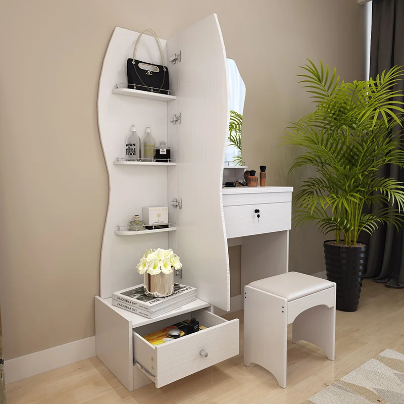 Verwonderend Dressing table white modern simple fashion multifunctional small PK-42