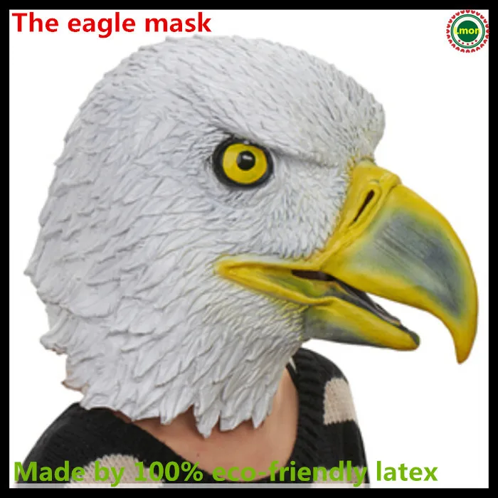 Бесплатная доставка Алибаба Экспрессный горячий бежевый жуткая маска орла