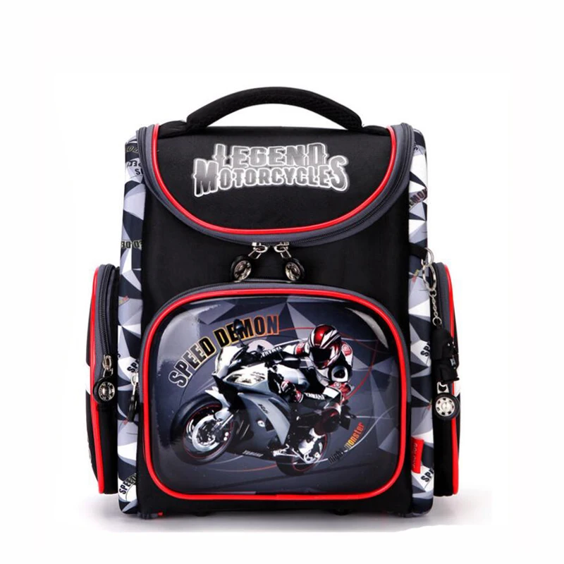

2019 NEW High Quality Brand School Bags for boys car Print SchoolBag Children Orthopedic Backpack Mochila Escolar kids Rucksack