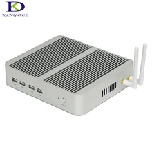 2017 Newest Fanless Mini PC,Intel KabyLake 7th Gen. i3 i5 Mini Computer,Industrial PC,4KHTPC,Core i5 7200U i3 7100U,4USB3.0,Wifi