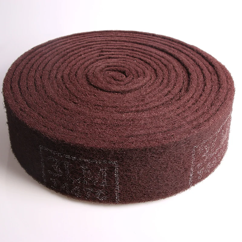 7 см ширина грубой скотч Brite гибкий нетканый очищающий ручной коврик для промышленности кухонная Чистка