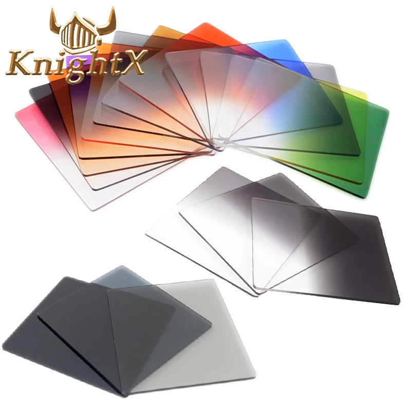 

KnightX LENS Complete Square Graduated camera filter for Cokin P Series d3100 t3i t5i T5 700d d5500 750d 1100d 500d a57 DSLR 52