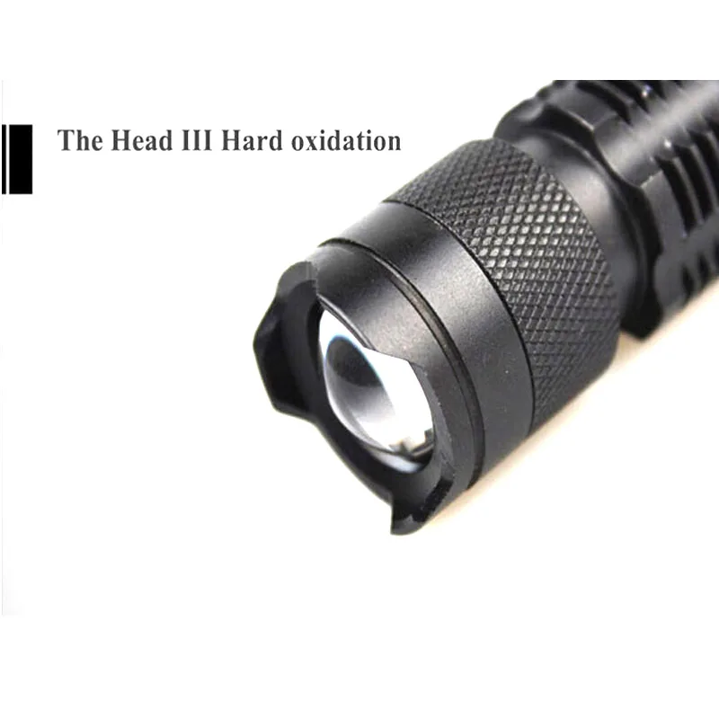U F SK68 1xcree Q5 200 люмен 3 режимный мини масштабируемый светодиодный фонарик