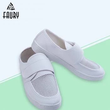 

Nurse Shoes Medical Shoes Comfortable Anti-Static Shoes Unisex Deodorant White Soft Bottom Dust-Free Breathable Lab Shoes