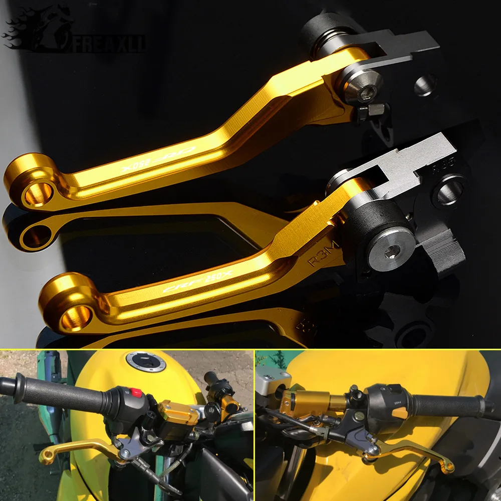 

For Honda CRF250X 2004 2005 2006 2007 2008 2009 2010 2011 2012 2013 2014 2015 2016 2017 Motorcycle Dirt bike Brake Clutch Levers